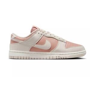 Nike Women’s Dunk Low Pink Cream Sneakers Size 11.5 New Without Tags
